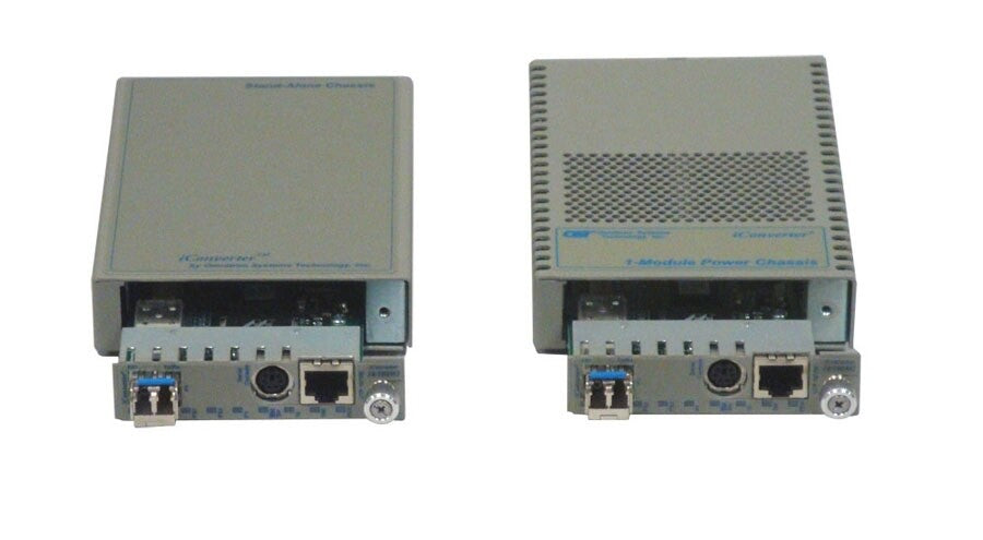 Omnitron Systems 8240-1 Converter 1-Module Power Chassis
