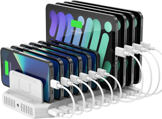 Unitek Fast Charging Station with Quick Charge 3.0, Multi USB Charger Station